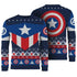 Captain America Christmas Jumper
