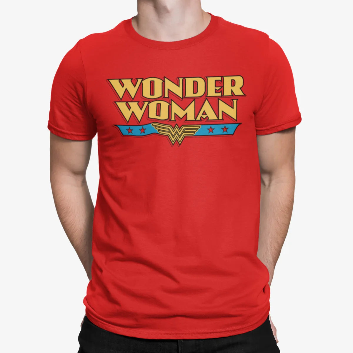 DC Comics Wonder Woman Logo Classic 02 Official Men's T-shirt