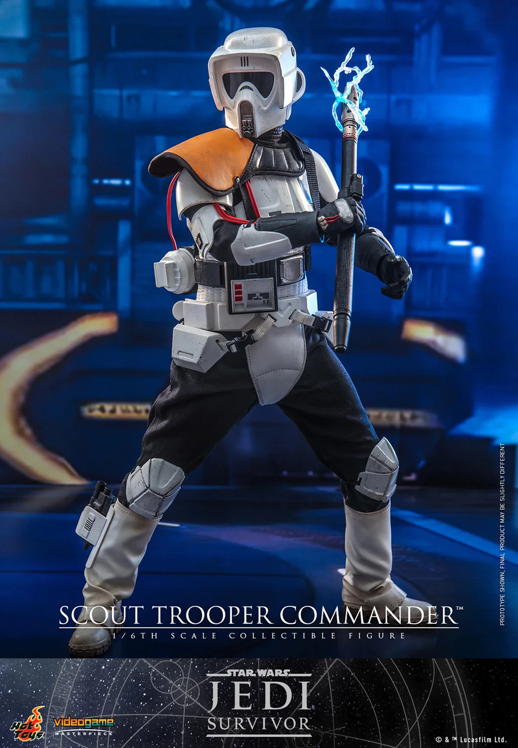 Star Wars Jedi Survivor Scout Trooper Commander 1/6 Scale 12