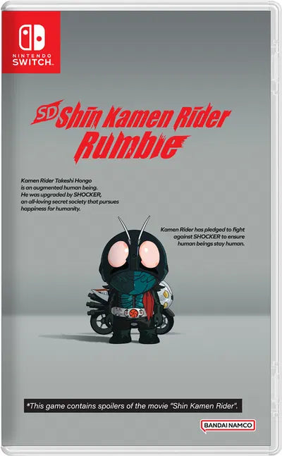 SD Shin Kamen Rider Rumble (English) NINTENDO SWITCH