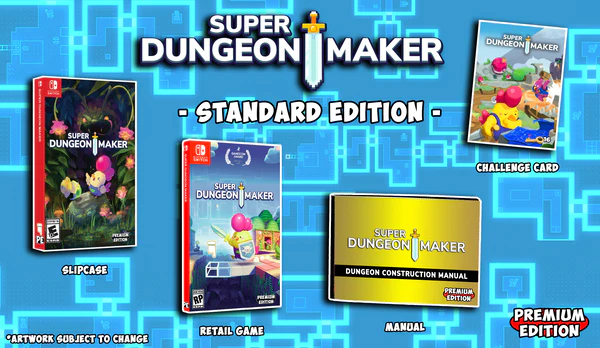 SUPER DUNGEON MAKER [STANDARD EDITION] [PREMIUM EDITION GAMES SERIES 5] Nintendo Switch