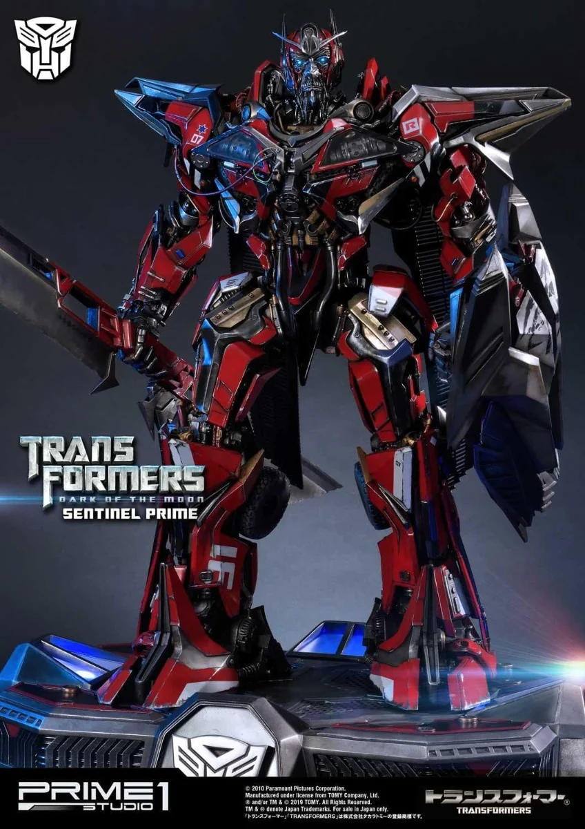 PRIME 1 STUDIO TRANSFORMERS TDOTM SENTINEL PRIME EXCLUSIVE
