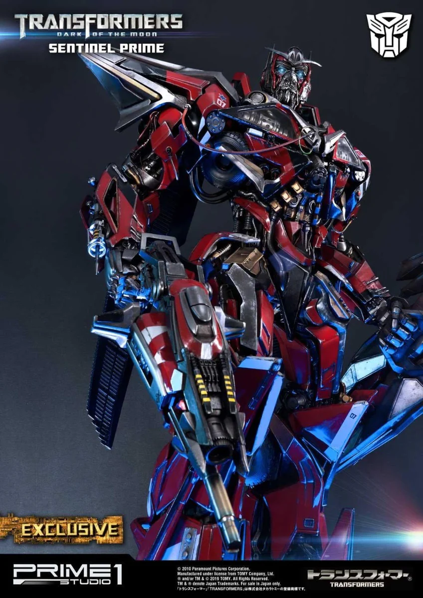 PRIME 1 STUDIO TRANSFORMERS TDOTM SENTINEL PRIME EXCLUSIVE