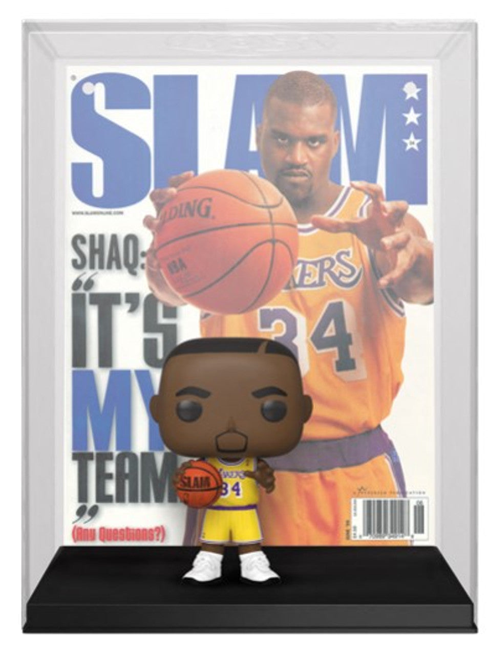 Pop! NBA SLAM Magazine Cover Shaquille O'Neal Los Angeles Lakers