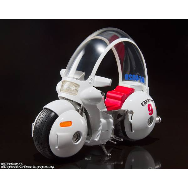 S.H.FIGUARTS Dragon Ball Son Goku Bulma's Motorbike Hoipoi Capsule No.9