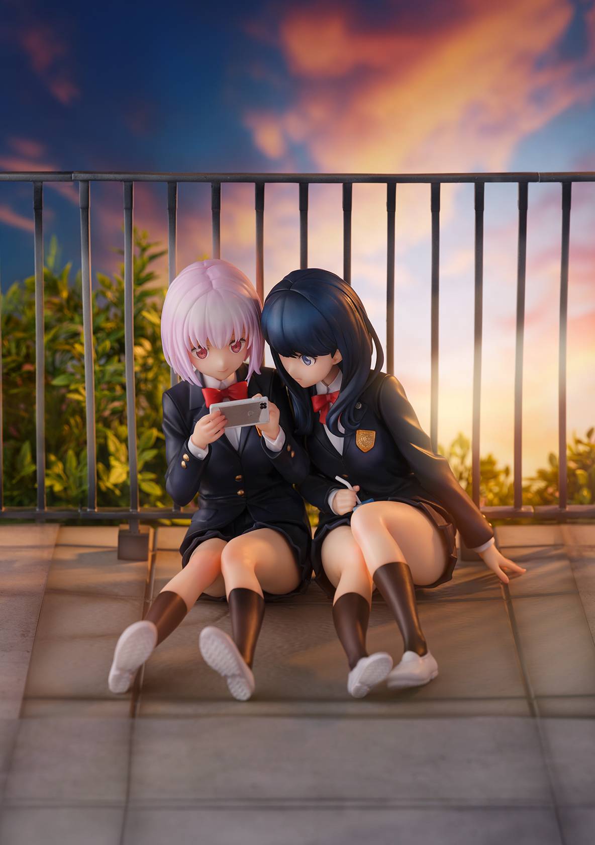 Shibuya Scramble Figure Gridman Universe 1/7 Shinjou Akane & Takarada Rikka
