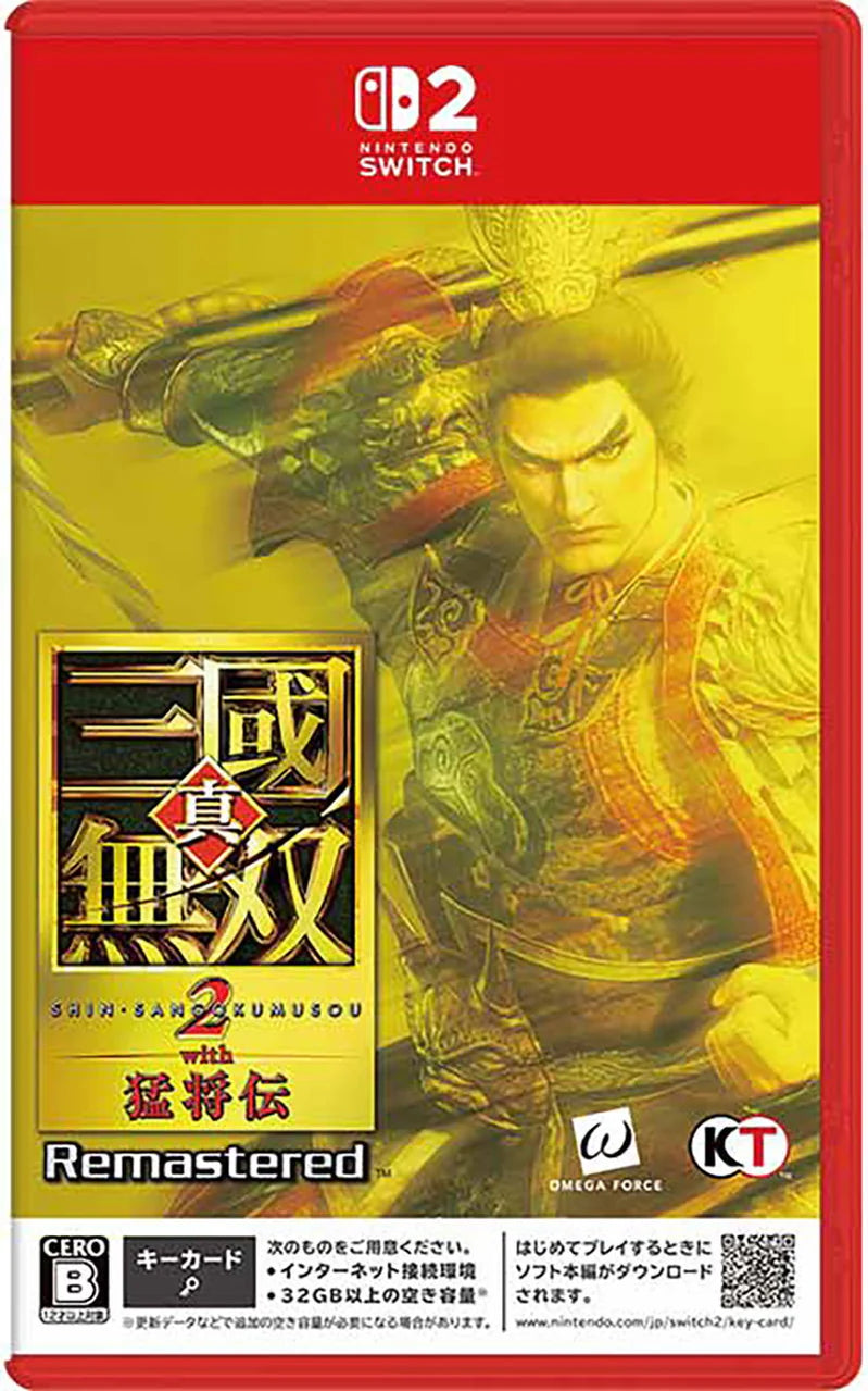 Dynasty Warriors 3: Complete Edition Remastered [Game-Key Card] Nintendo Switch 2