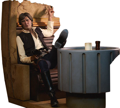 Sideshow Collectibles Han Solo Sorry About the Mess Premium Format