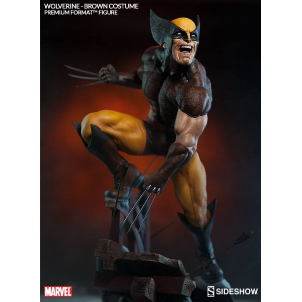 Premium Format Wolverine Brown Costume