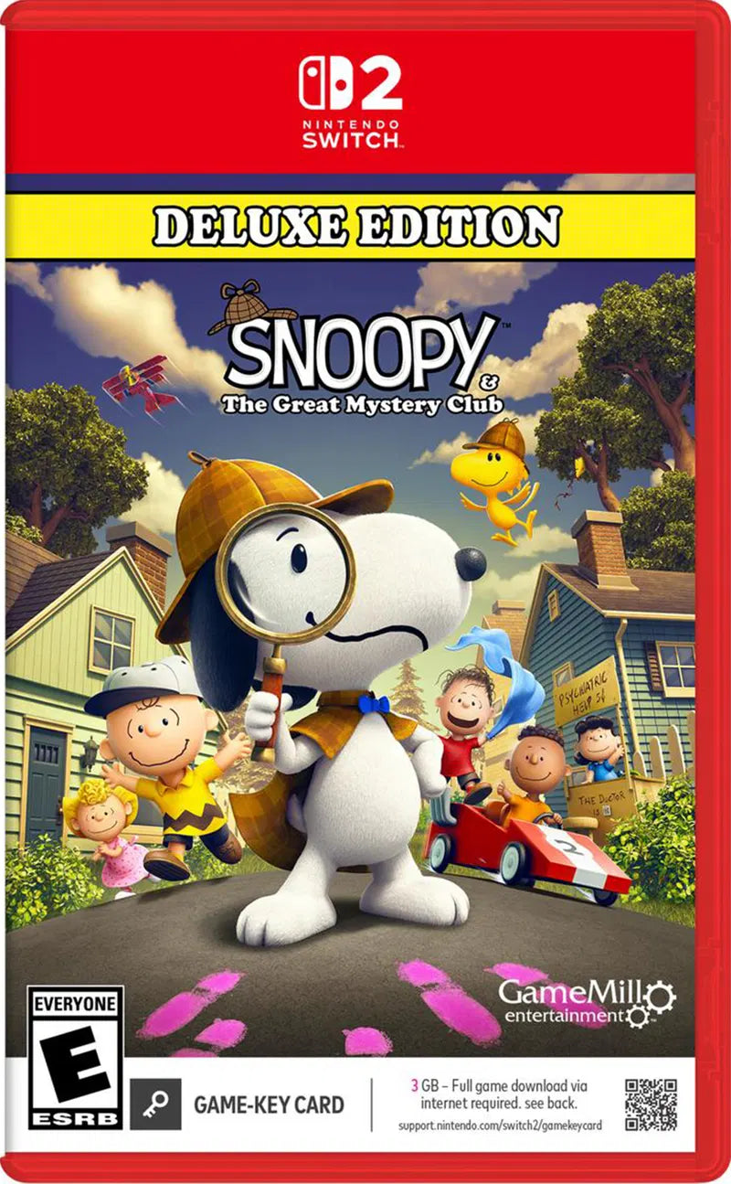 Snoopy & The Great Mystery Club [Deluxe Edition] Nintendo Switch 2