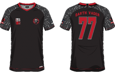 SOCCER JERSEY DARTH VADER 77