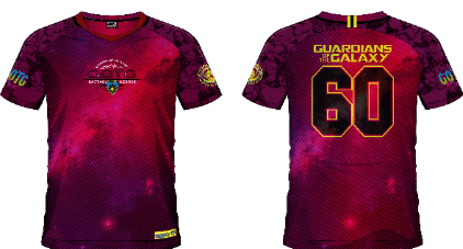 SOCCER JERSEY GUARDIANS OF THE GALAXY 60