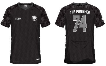 SOCCER JERSEY THE PUNISHER 74