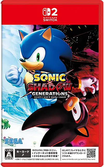 Sonic x Shadow Generations (Multi-Language) Nintendo Switch 2