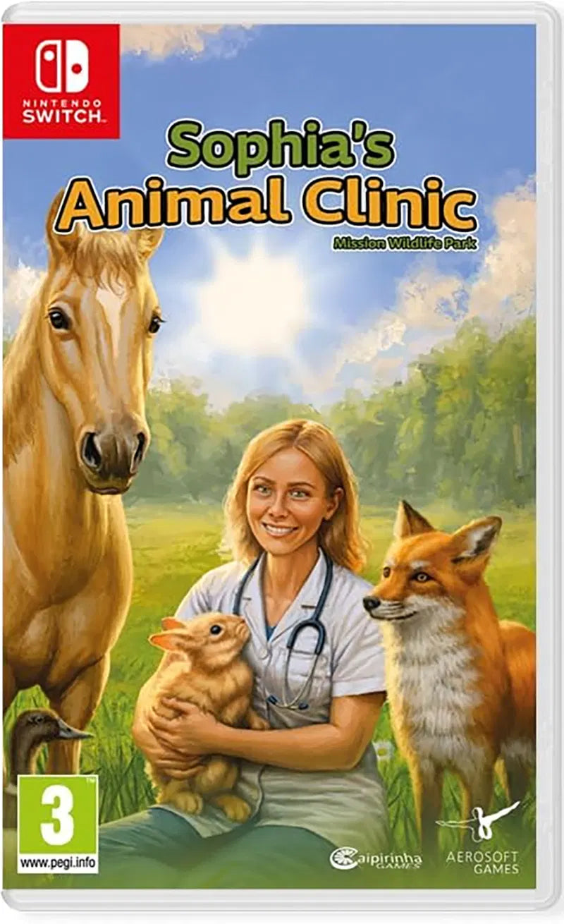 Sophia's Animal Clinic Mission Wildlife Park Nintendo Switch
