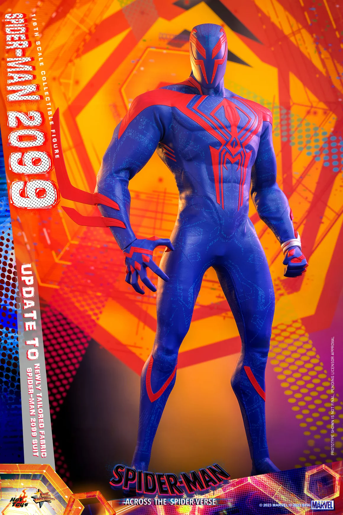Marvel Spider-Man Across The Spider-Verse Spider-Man 2099 1/6 Scale Collectible Figure