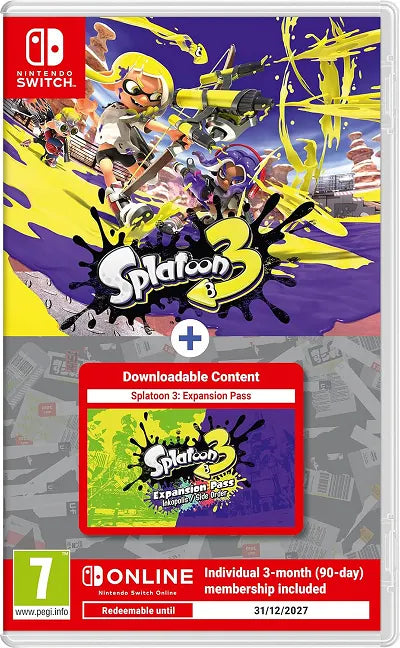 Splatoon 3 + Expansion Pass Nintendo Switch
