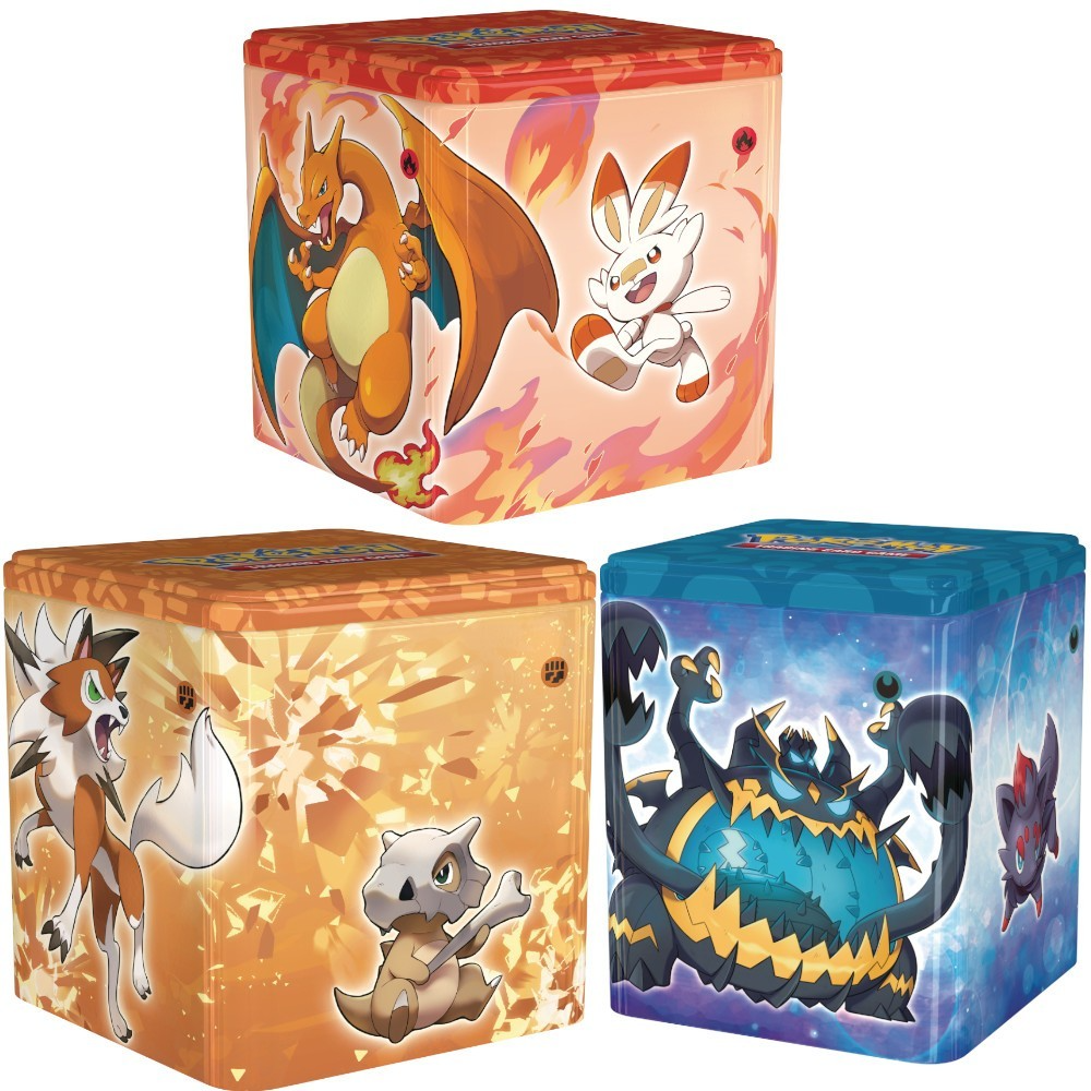Pokemon Stacking Tins 3-Tin Lot