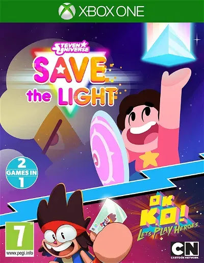 Steven Universe: Save the Light / OK K.O.! Let's Play Heroes 2 Games in 1 Xbox One