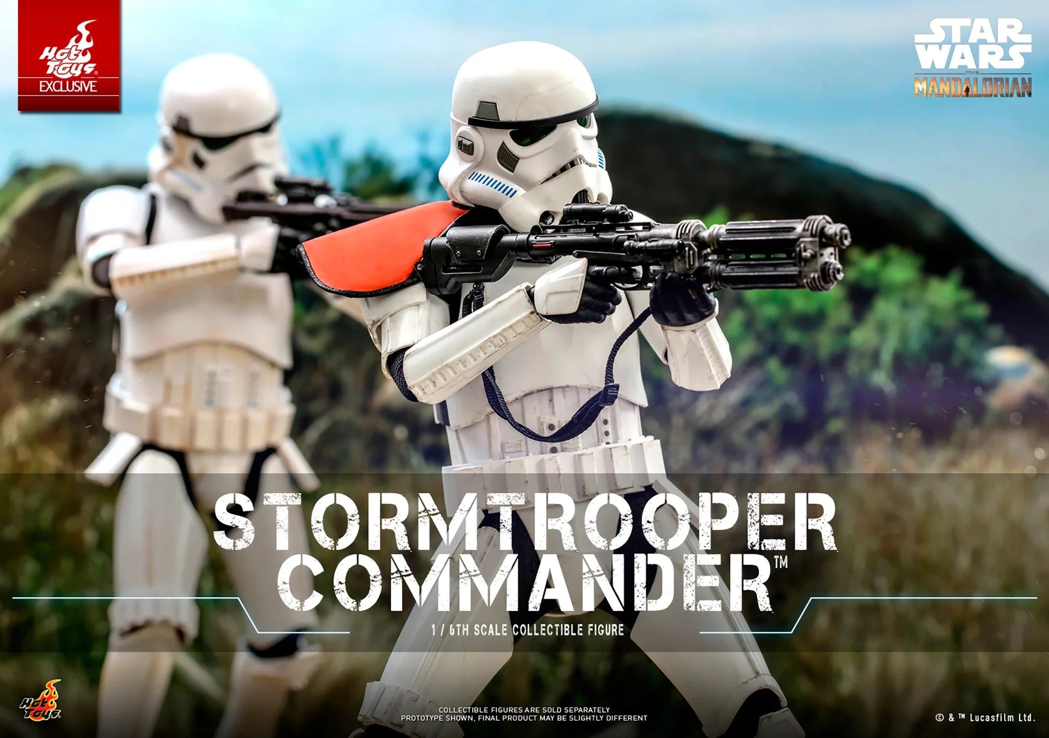 Star Wars The Mandalorian Stormtrooper Commander Exclusive 1/6 Scale 12" Collectible Figure