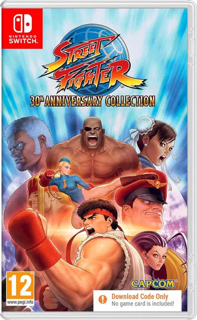 Street Fighter: 30th Anniversary Collection (Code in a box) Nintendo Switch