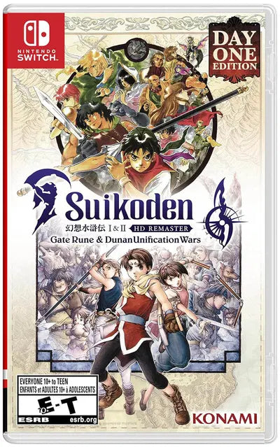 Suikoden I & II HD Remaster: Gate Rune and Dunan Unification Wars Nintendo Switch