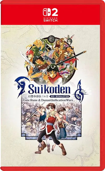 Suikoden I & II HD Remaster: Gate Rune and Dunan Unification Wars (Multi-Language) Nintendo Switch 2