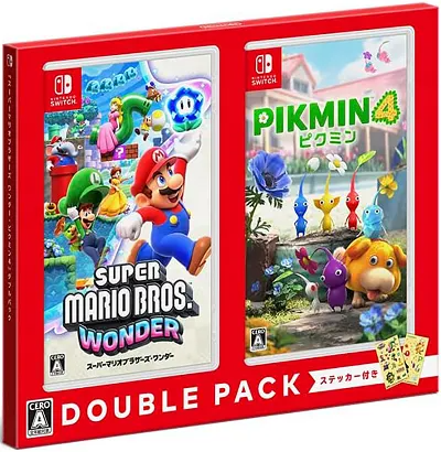 Super Mario Bros. Wonder + Pikmin 4 (Multi-Language) NINTENDO SWITCH