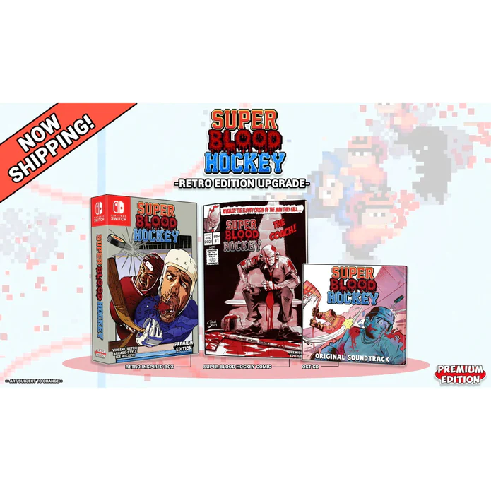 SUPER BLOOD HOCKEY [RETRO EDITION] Nintendo Switch