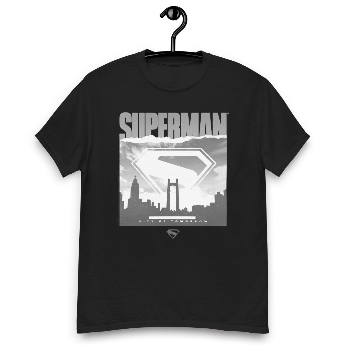 New Superman Movie 2025 Superman City of Tomorrow Skyline Art T-Shirt