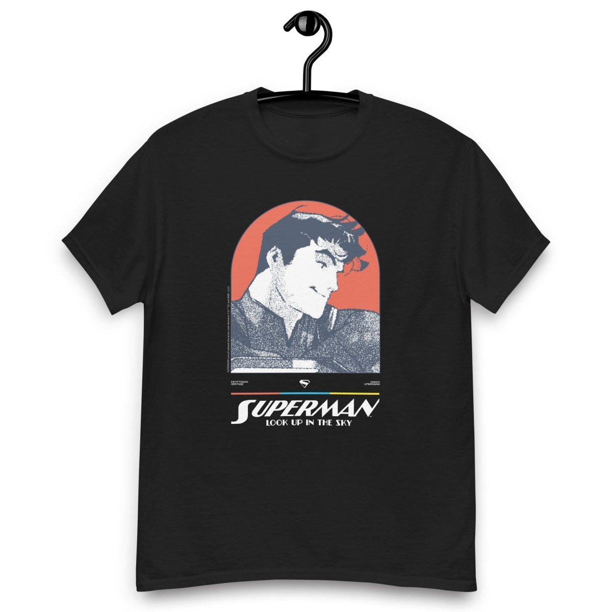 New Superman Movie 2025 Superman Look Up In The Sky Retro Style Art T-Shirt