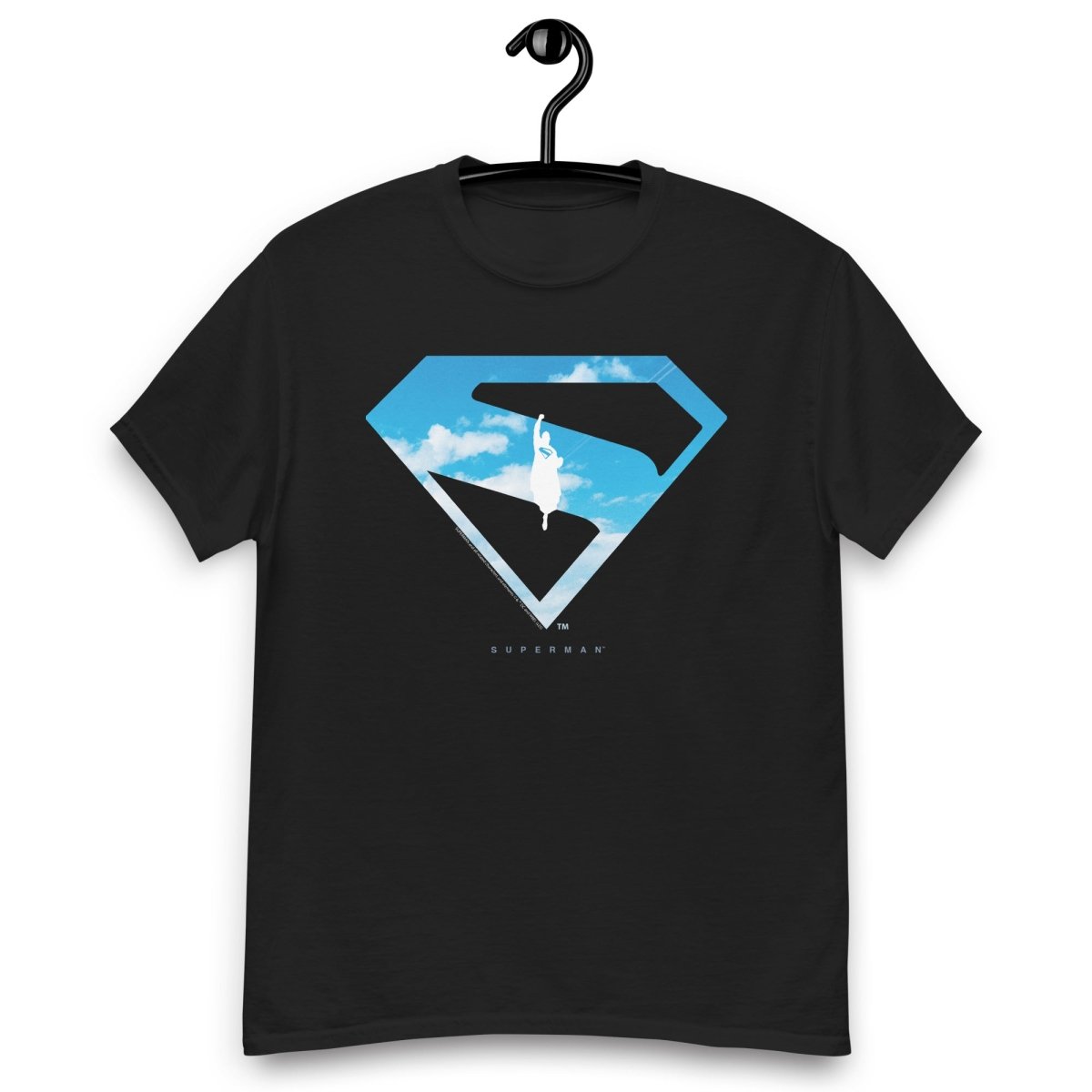 New Superman Movie 2025 Design Superman Silhouette in Sky Logo Art T-shirt