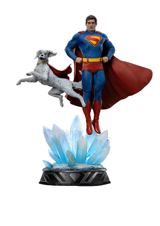 SUPERMAN & KRYPTO SUPERMAN LEGACY 1/10 ART SCALE