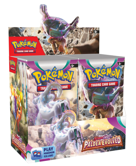 Pokemon Scarlet & Violet Paldea Evolved Booster Box