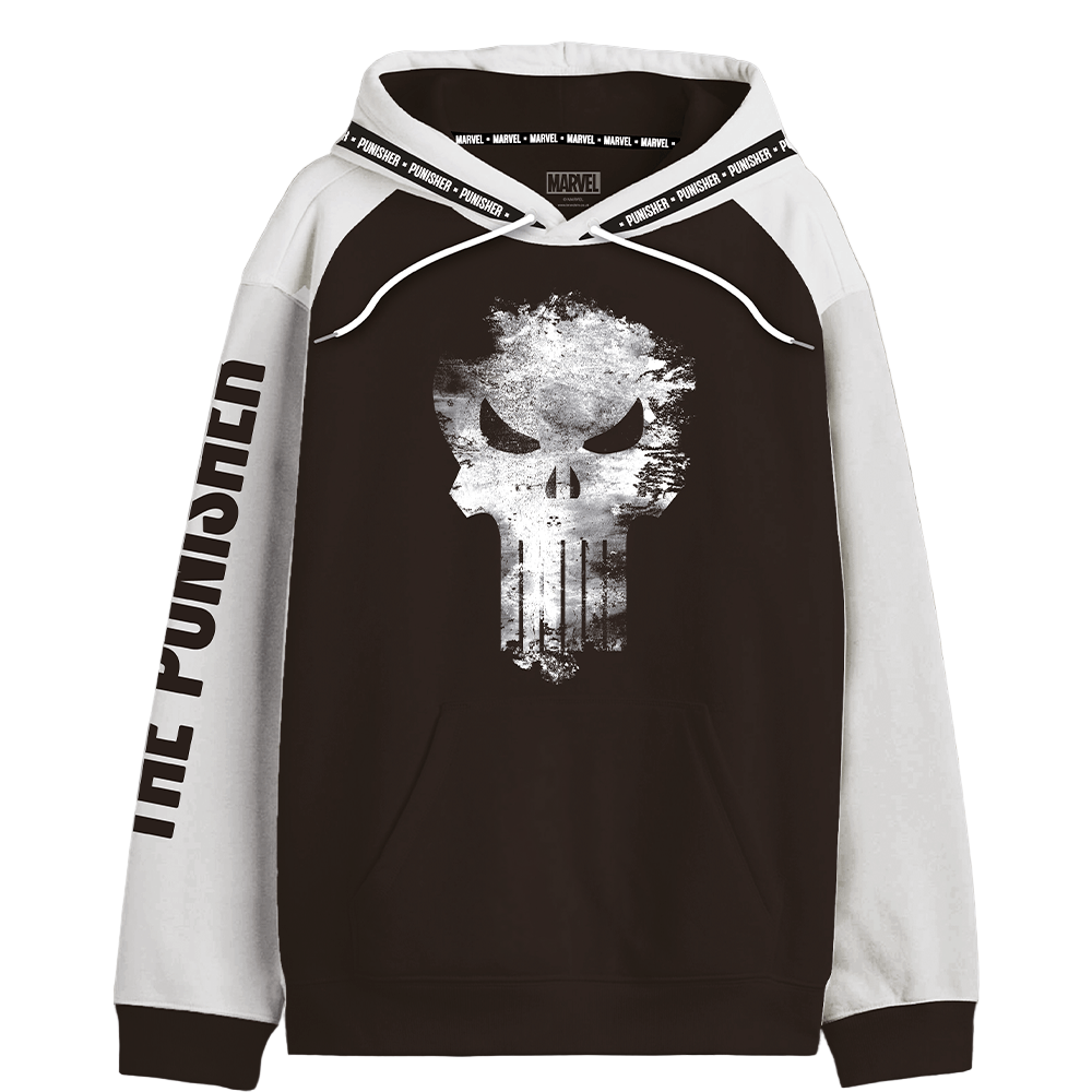 Marvel The Punisher Distress Skull Hoodie
