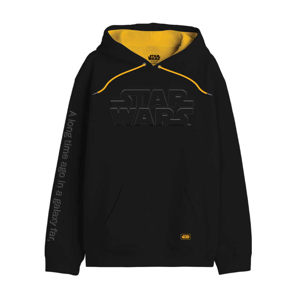 Star Wars Black Official Classic Logo Hoodie