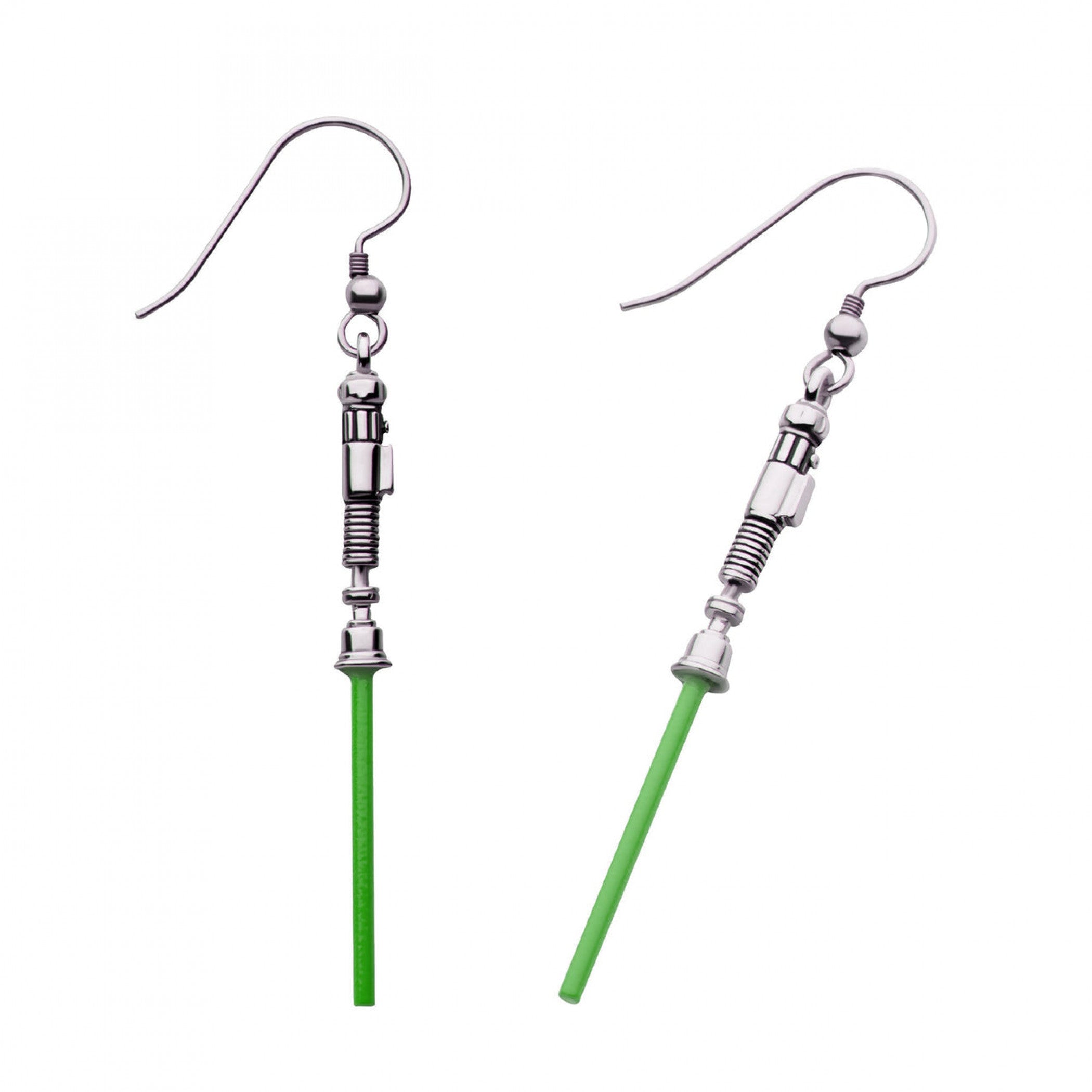 Star Wars Luke's Light Saber Dangle Earrings