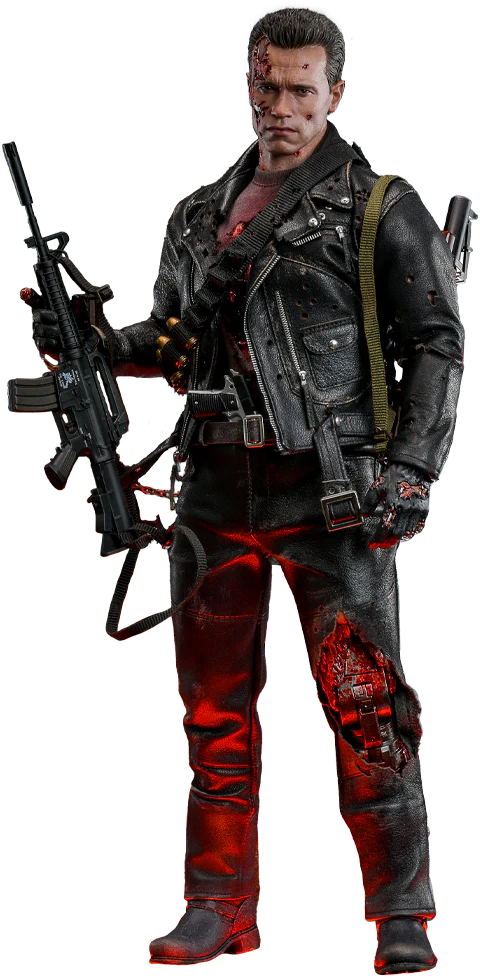 Terminator 1/6th Scale Collectible Figure T-800 Battle Damaged 2.0