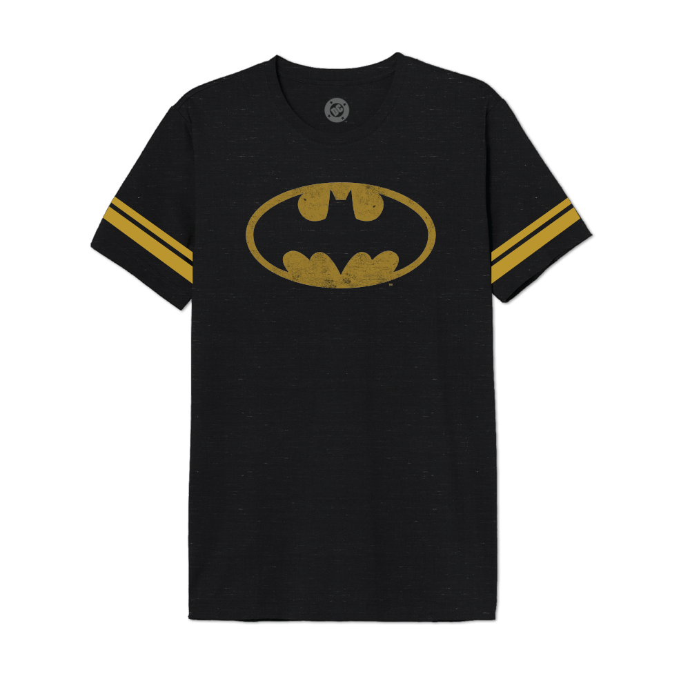 DC Comics Vintage Logo Black Batman T-Shirt