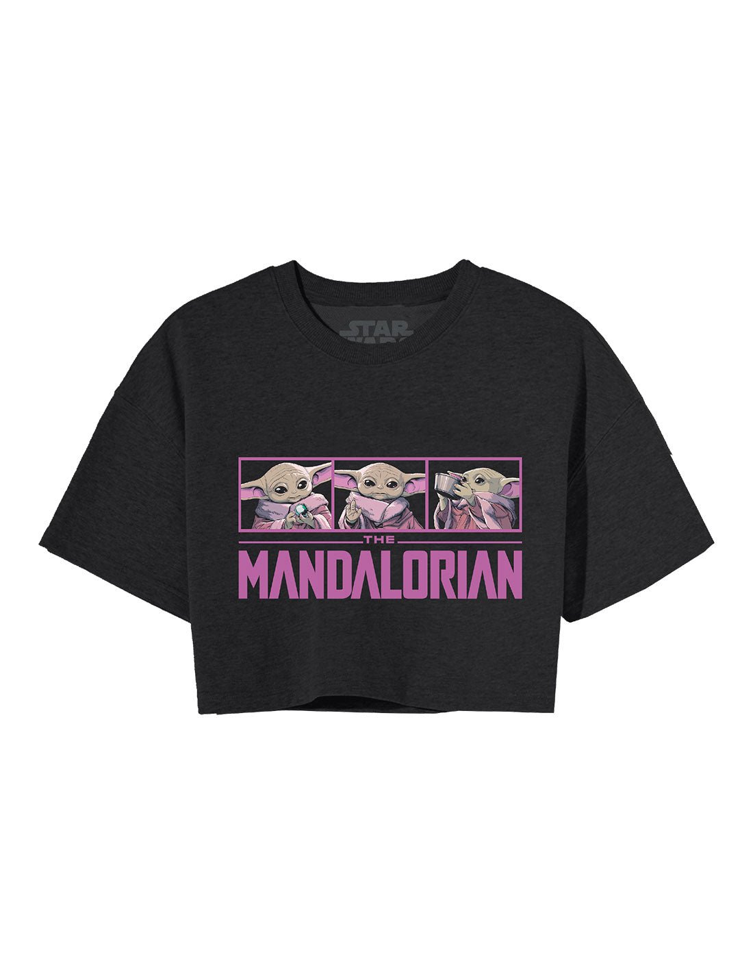 Femme Star Wars The Mandalorian Grogu Positions T-shirt
