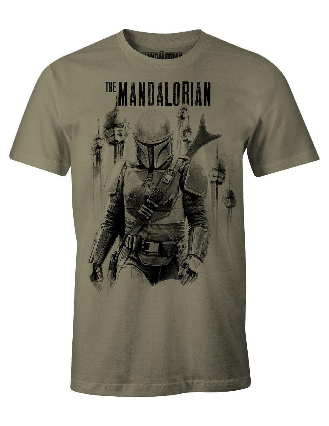 Star Wars The Mandalorian Mandalorian VS Stormtroopers T-shirt