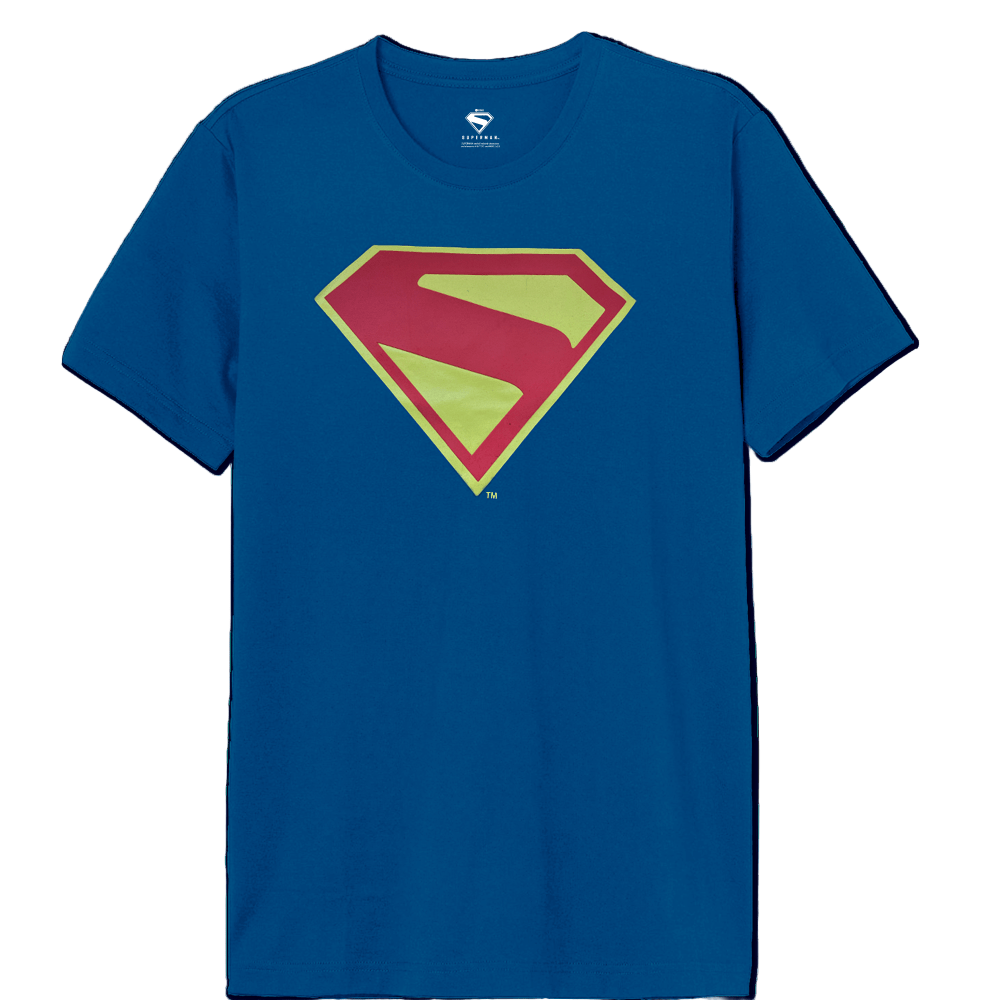 Superman Rubber Logo New Design 2025 T-shirt