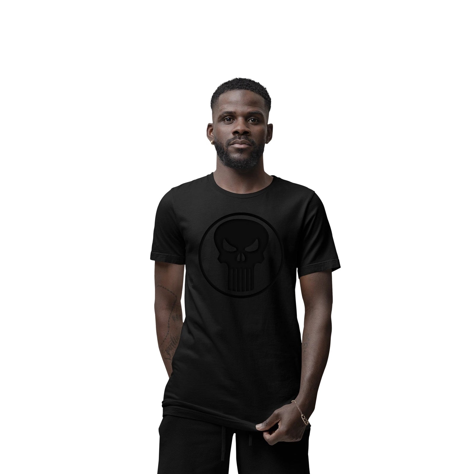 Marvel PUNISHER SKULL 3D LOGO T-shirt