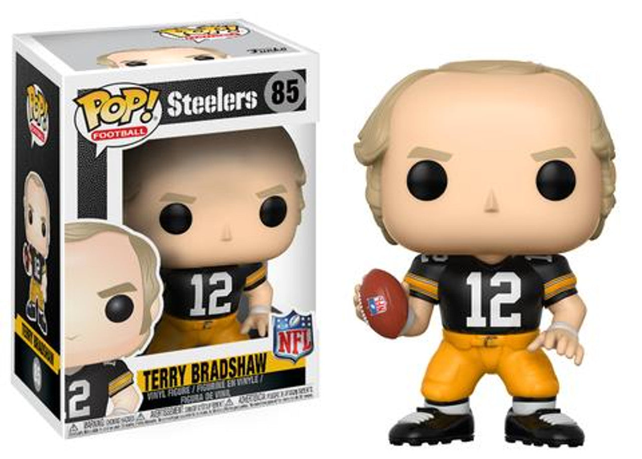 Pop! Legends Terry Bradshaw Pittsburgh Steelers Black Jersey NFL