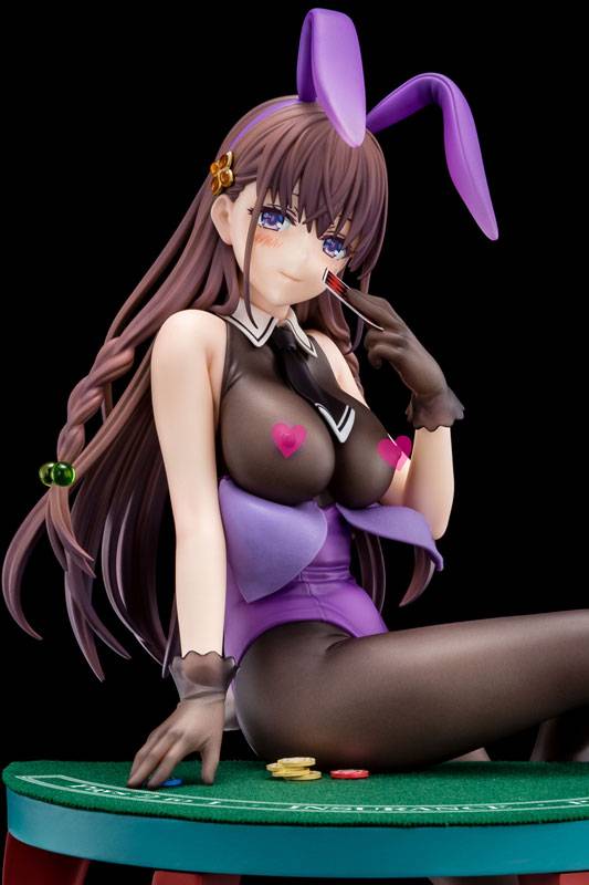 The Demon Sword Master of Excalibur Academy Elfiné Phillet 1/6 Flower's Purple Bunny