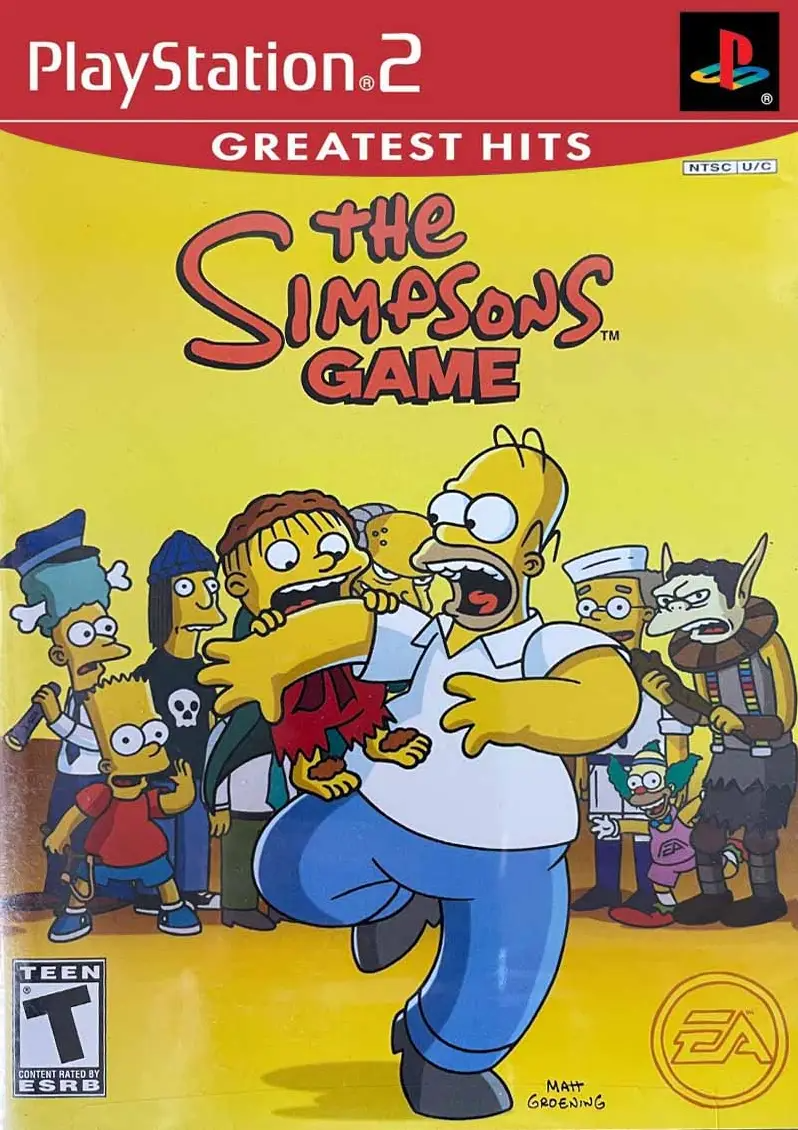 The Simpsons Game (Greatest Hits) Playstation 2
