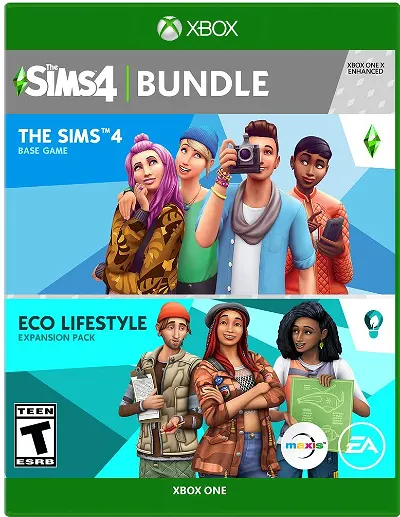The Sims 4 Plus Eco Lifestyle Bundle Xbox One