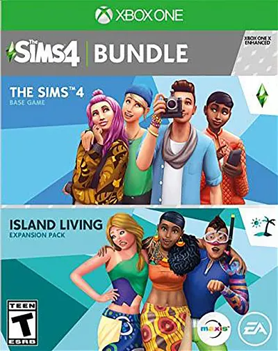 The Sims 4 Plus Island Living Bundle Xbox One