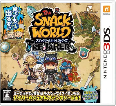 The Snack World Trejarers Nintendo 3DS
