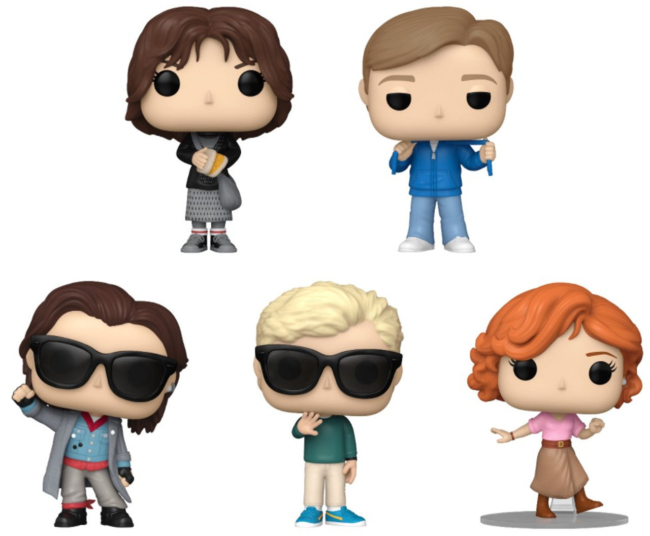 Pop! Movies Complete Set 5 The Breakfast Club
